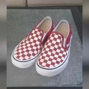 Women's Checkered Slip-On Vans